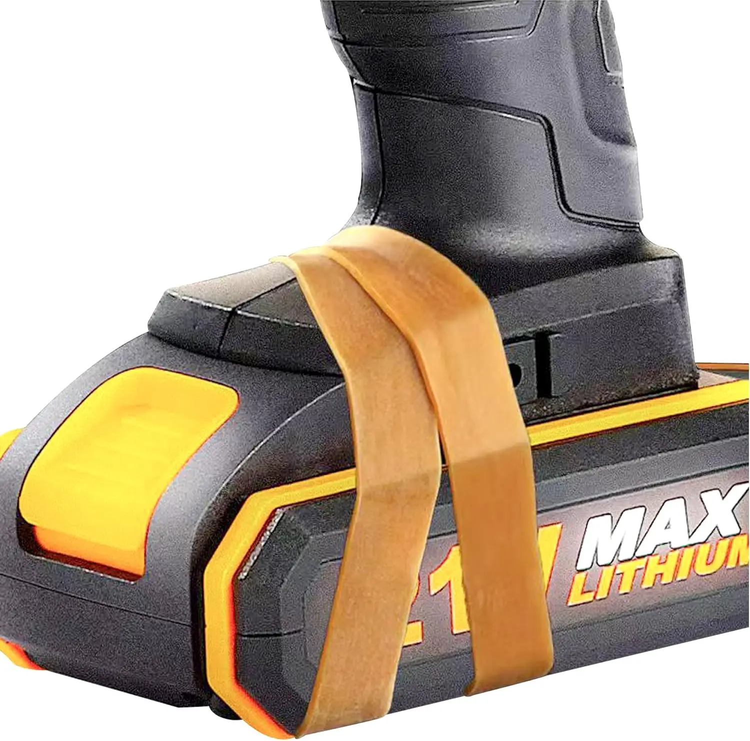 100 Elastici Gialli, 60 X 3 , Anelli Di Goa Grandi, Spessi Per La Casa, Riutilizzabili - Foto 2