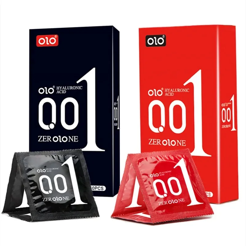 Condoms Sex Toys 10pcs Ultra Thin Condoms Intimate Super Lubricated Natural Latex Penis Sleeve Long Lasting for Adult 18+