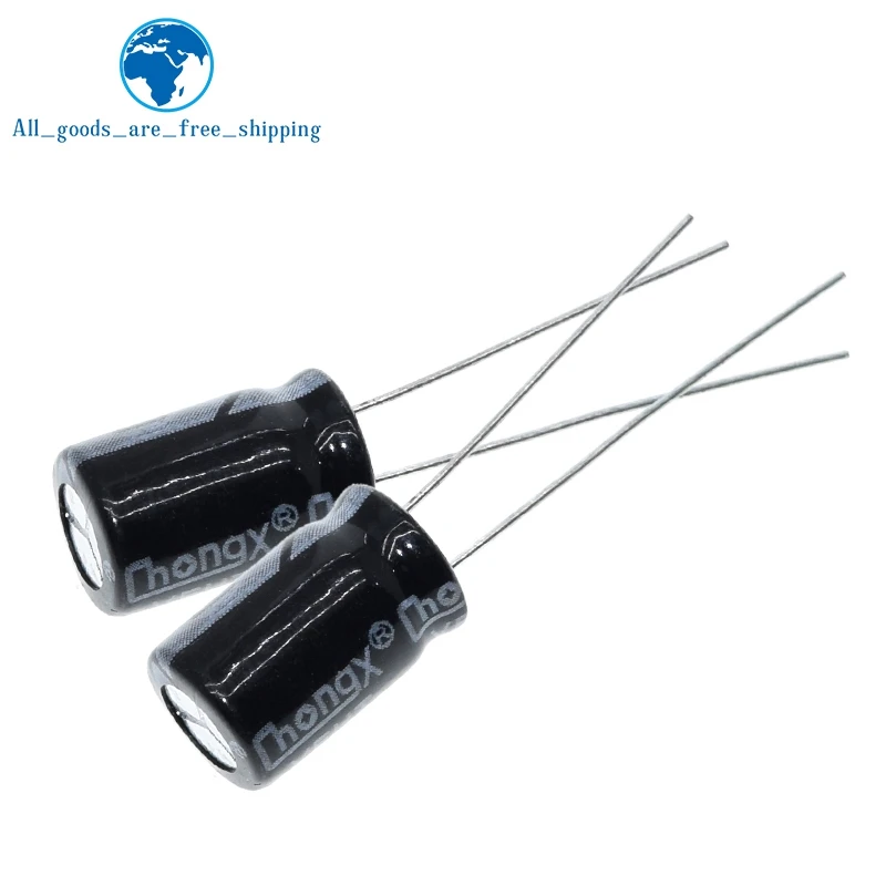 Condensatori 105 Gradi 5 Condensatori Elettrolitici 400V 47uF Radiali Bassa ESR - Per Circuiti Alta Frequenza | 16x25mm Condensatori Elettrolitici 16x25mm