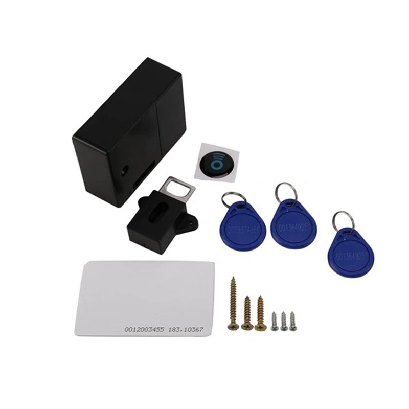 

Digital Cabinet Intelligent Electronic Locks Invisible Sensor Lock EMID IC Card Drawer For Wardrobe Furniture Hardware