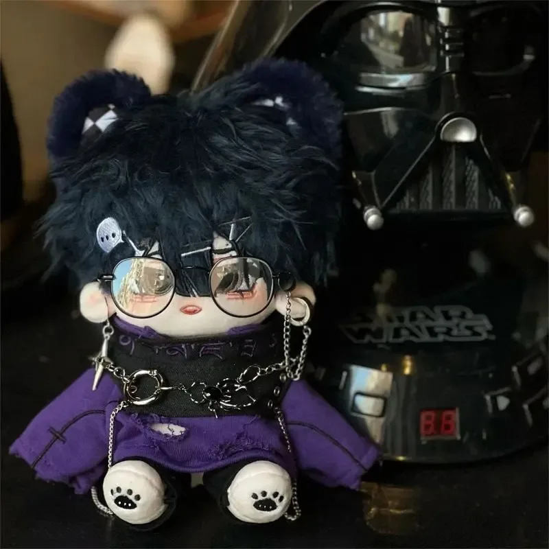 Original Handsome Cool Monster Boy Senza Caratteristiche 20Cm Peluche Cotton Body Dress Up Clothes Pillow Cosplay Fans Gift