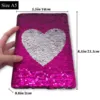Sequin Secret Diary for Girls, 8.5x5.5 Inches 160 Lined Pages Different Design Reversible Sequin Kids Journal for Teenages 3