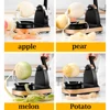 Hand-cranked Apple Pear Peeler Manual Melon Fruit Peeler Potato Automatic Kitchen Multifunctional Cutter Tool With Fruit Divider 2