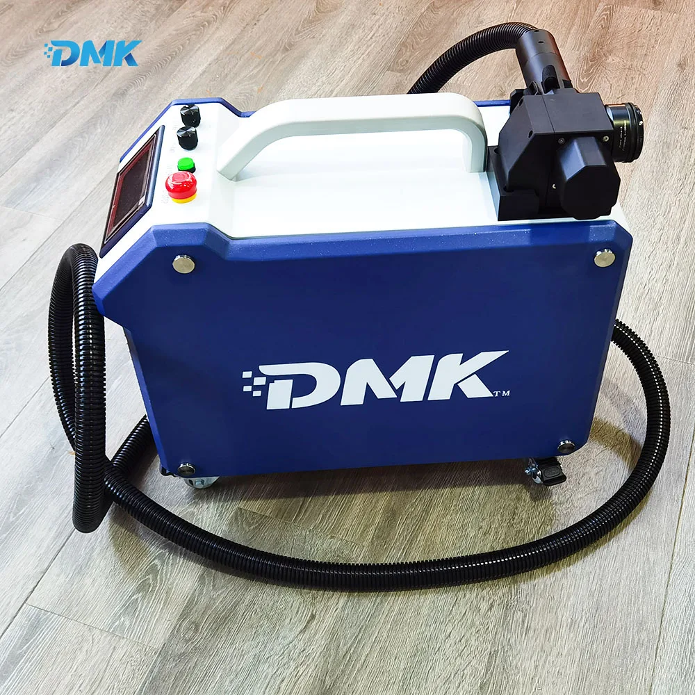 DMK-Machine Laser Portable pour Enlever la Rouille, Nettoyeur pour Bois,  Acier Inoxydable et Aluminium, 100W