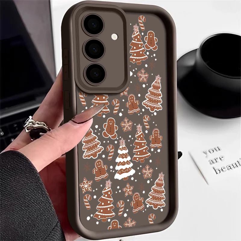 Festive Gingerbread Man Christmas Phone Case