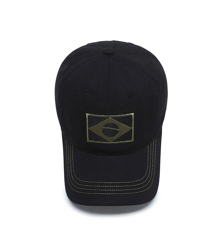 Outdoor-Sport Baseball mütze Herren Tarnkappe, mittlere und junge Männer lässig Sonnenschutz hut brasilia nischen Hut – Detail 9