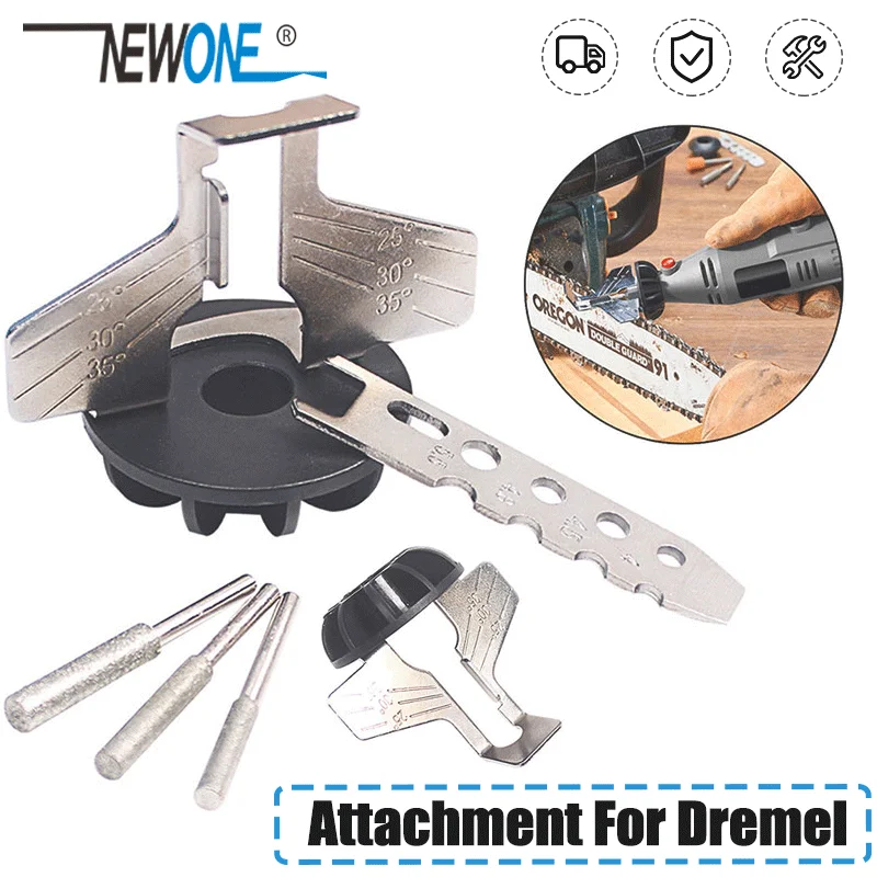 

Rotary Sharpening Attachment Sharpener Guide Drill Adapter for Dremel Drill