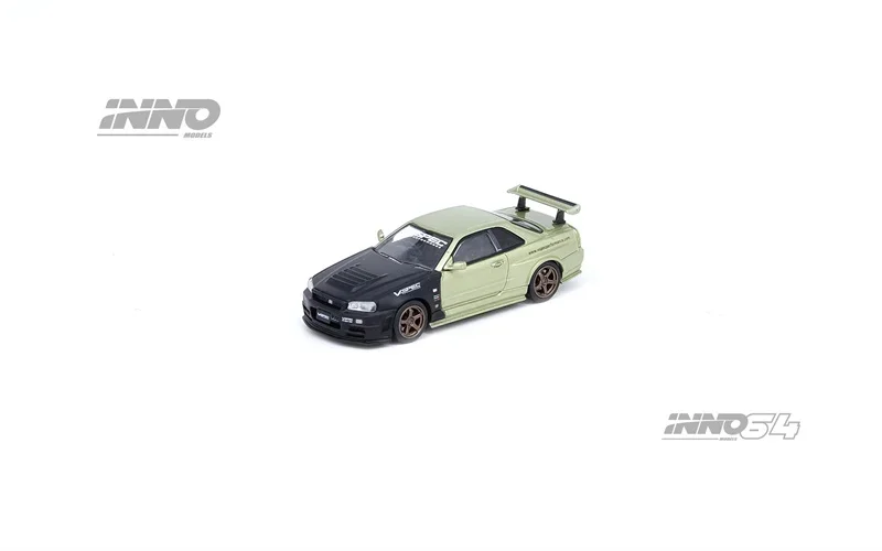 

INNO 1:64 SKYLINE GTR R34 M-SPEC NUR Tuned Model Car