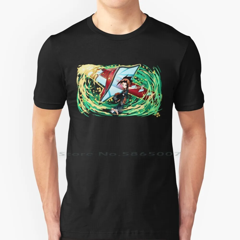 Shaman King Xxviii T Shirt In Cotone 100% Amidamaru Shaman King Anime Shaman King Manga Yoh Asakura Shaman King David Re Sciamano