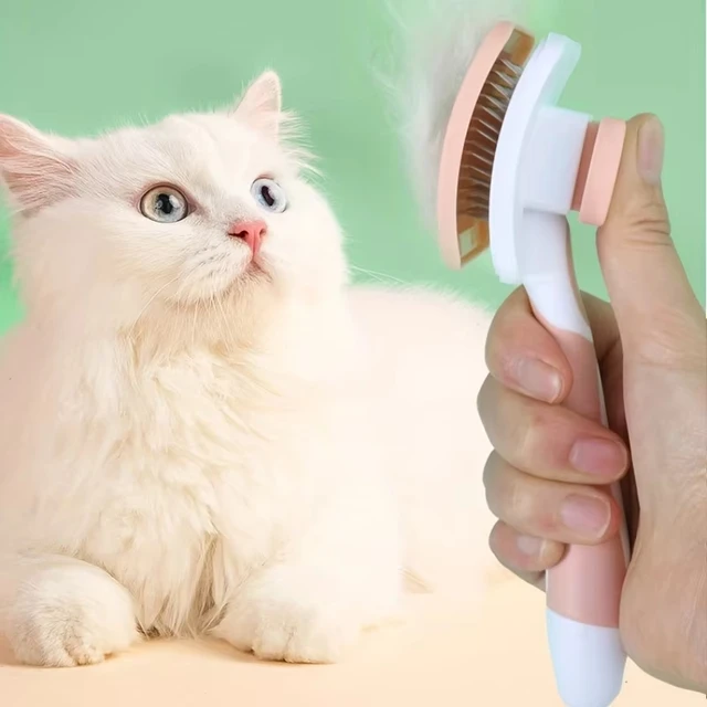 1pcs Pet Hair Removal Comb Undercoat Hair Removal Slicker Brush For Dog And Cat Grooming Tool 3