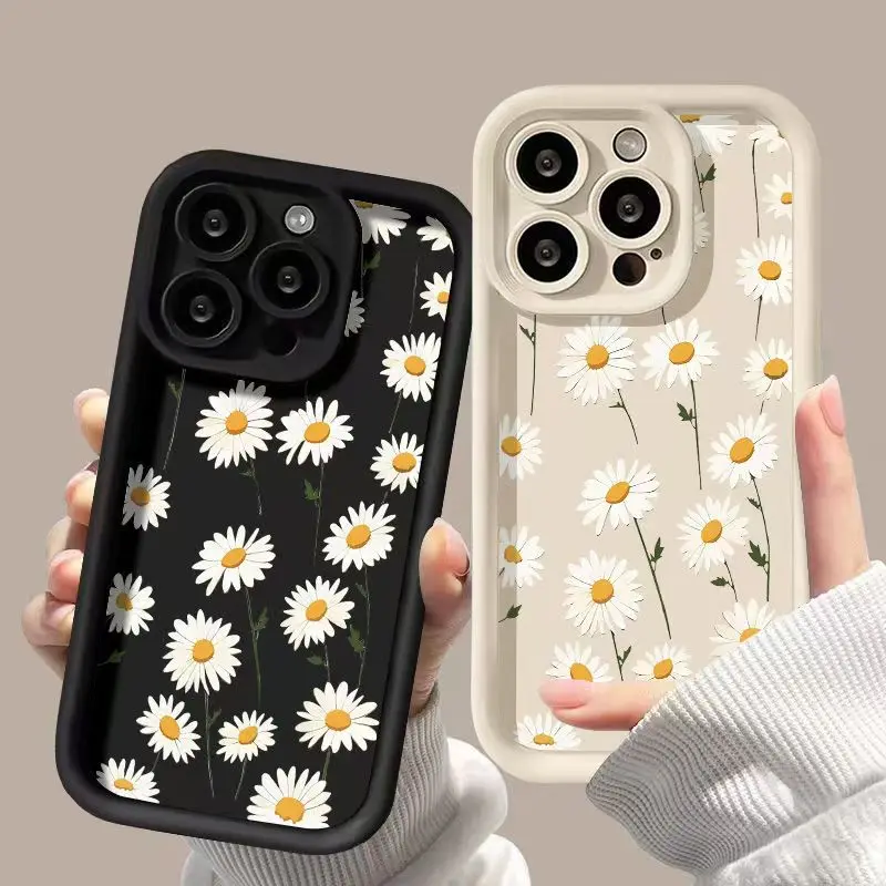 Daisy Flower Soft TPU Phone Case