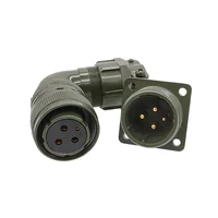 YD28 Waterproof Connector YD28-15 Servo Motor Plug Socket YD28K4T 4pin 15pin 4