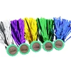 Neverold 5 Pcs Random Color Jegi Set Jaegi With The Bell For Jegichagi Korean Traditional Game Hackysack Kickshuttlecock Kick 1
