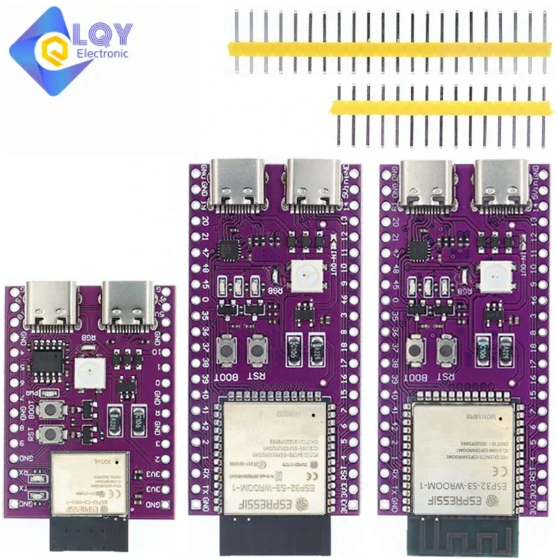 Esp32 Esp32-C3 Ai-C3 Esp32-C3-Devkitm-1 Esp32-C3-Mini-1 Ai-S3 Esp32-S3 N16R8 Esp32-S3-Devkit C Scheda Di Sviluppo Usb Dual Type-C