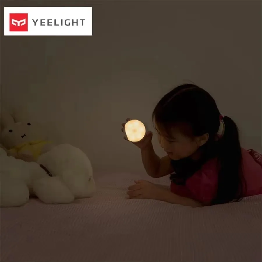 Yeelight LED אינדוקטיבי תאורת לילה חיישן תנועה אור חם אור נטענת אור בית חכם לחדר שינה ארון בגדים מסדרון