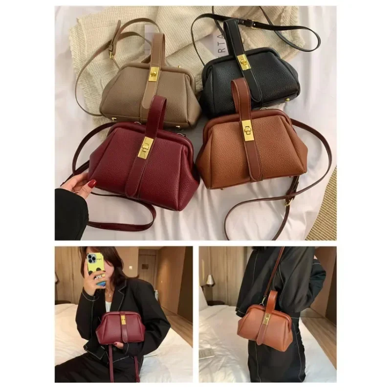 

Fashion Women's Bag 2023 New Style Versatile Handbag Cross Border Hot Selling One Shoulder Diagonal Straddle Bag