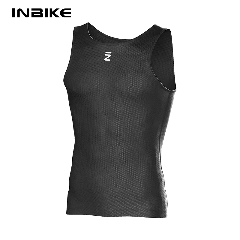 thumbnail image 1 of INBIKE - Camiseta interior de ciclismo para hombre, sin mangas, de secado rápido, para bicicleta de carretera, MTB, ropa interior de malla, 1 of 5