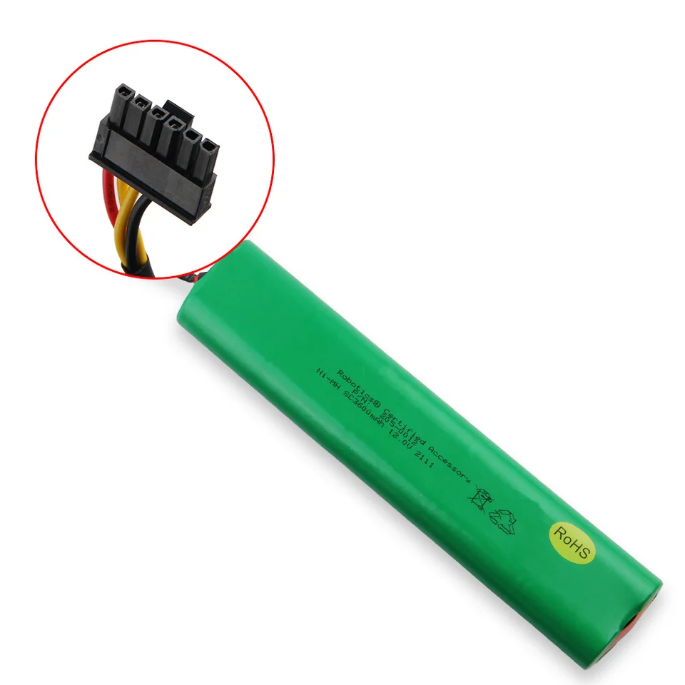 PowerSmart® Batteria NiMH 3600 mAh 12 V per Neato Botvac 75