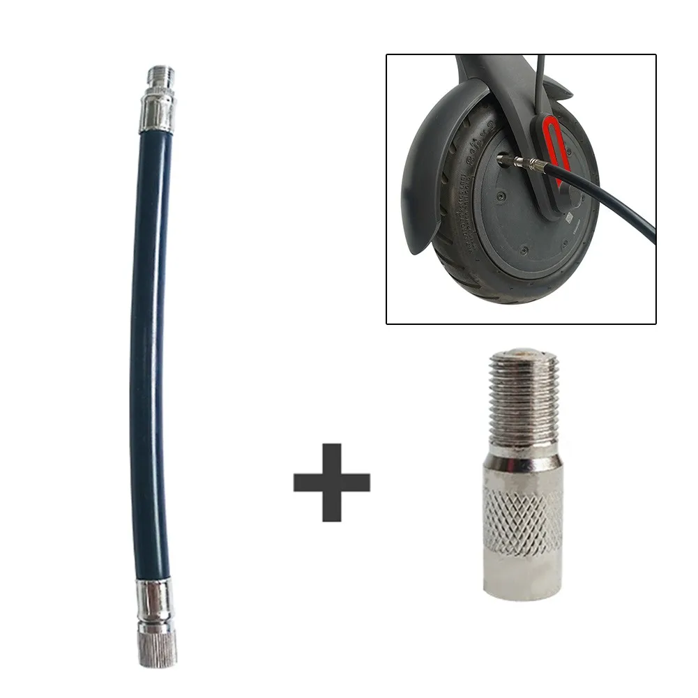 

Easy-to-Use Air Pump Nozzle For Xiaomi M365 Premium Copper Valve Adapter Ease Inflate Electric Bike Accessories