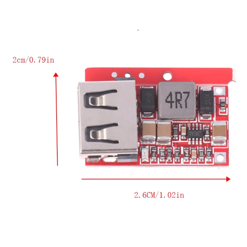 6-24V 24V 12V To 5V USB Step Down Module DC-DC Converter Phone Charger Car Power Module Efficiency 97.5%