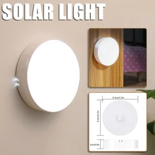 

LED Motion Sensor Night Light Body Induction Smart Light USB Charging Wireless Lamp For Bedroom Kitchen Bathroom Wall Lamp