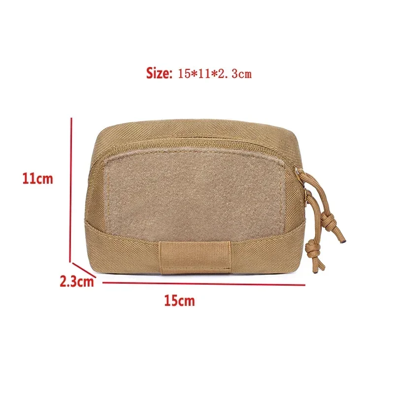 Small Molle Waist Bag EDC Tool Pouch Phone Holder Outdoor Sports Camping Hiking Hunting Accessories Bags Backpack Vest Pouches