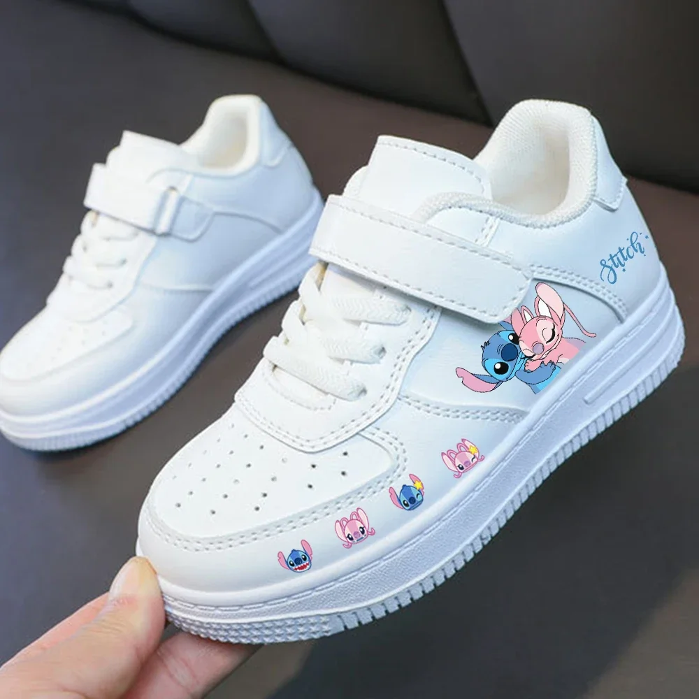 Stitch Shoes Children Sneakers Cartoon Girl Student Soft Casual
