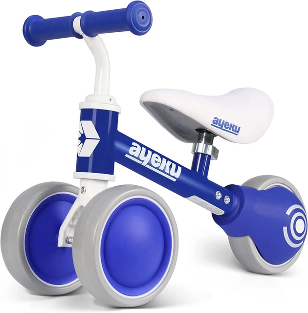 Bicicleta de equilibrio para bebé de 1 año, regalo para niño pequeño,  primer cumpleaños, juguetes para bebés de 12 a 24 meses - AliExpress