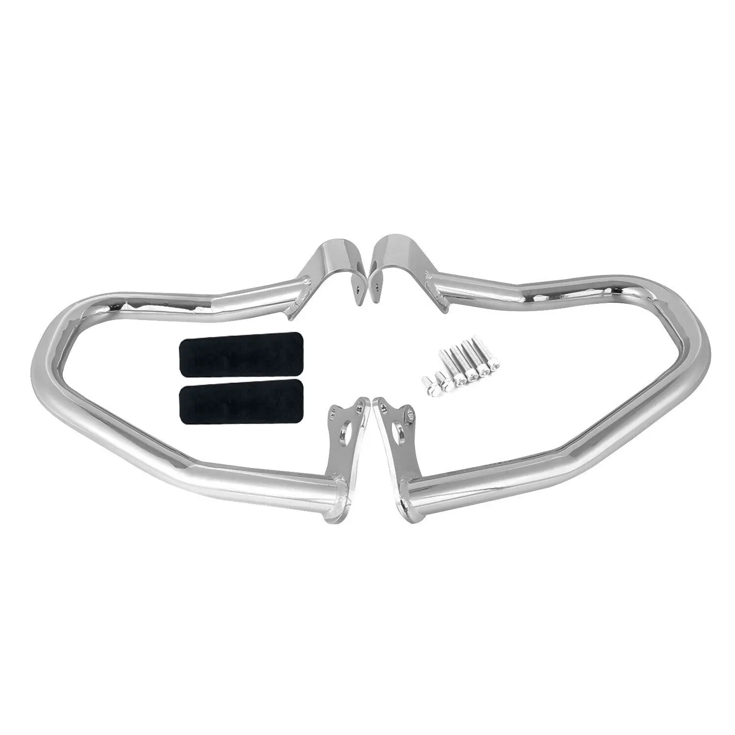 Wsays Front Engine Guard Crash Bar For Indian Scout 2015-2024 – Matte Black Steel