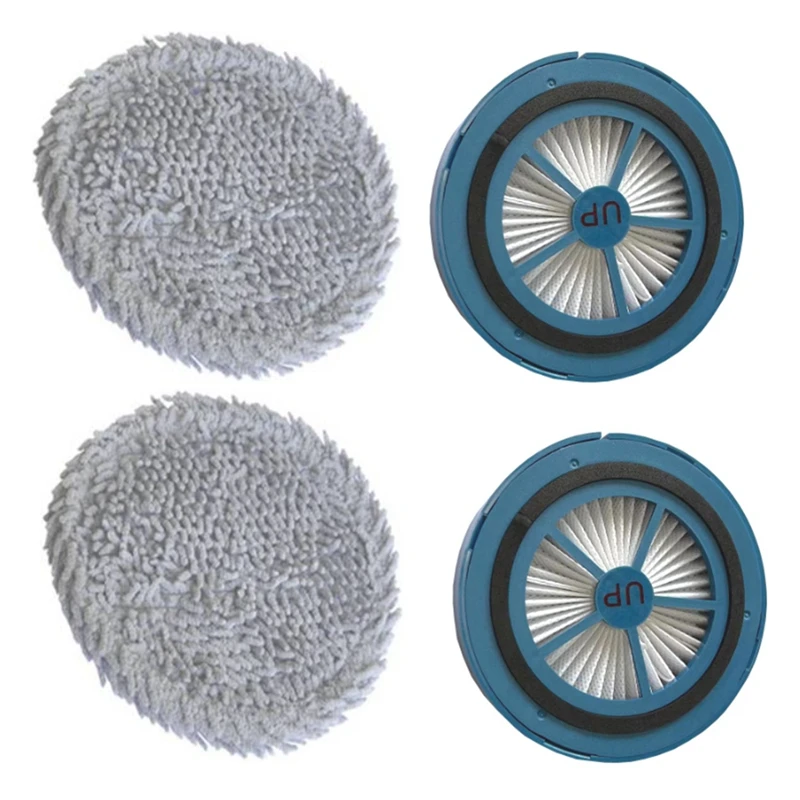 

For Proscenic P11/ P10/ P10pro/ U11 Handheld Wireless Vacuum Cleaner Replacement Accessories Washable Filter Mop Cloth