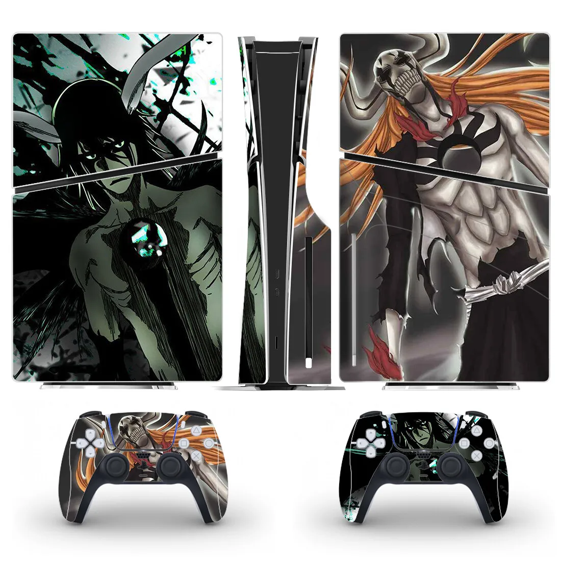 Anime Bleach Ps5 Slim Disc Skin Sticker Protector Decalcomania Cover Per Console Controller Ps5 Slim Disk Sticker Vinyl