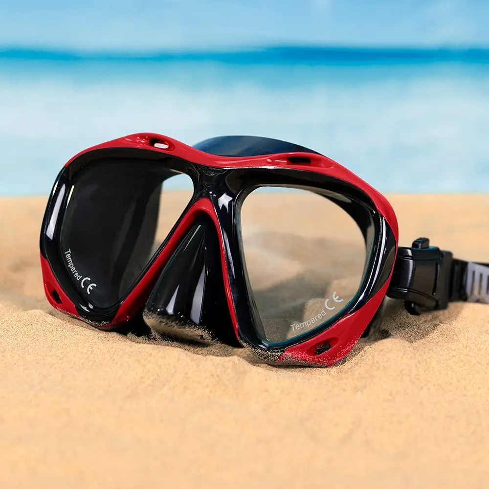 New Free Diving mask glasses Ultra low volume Snorkeling goggles for scuba dive for adults free breath diving