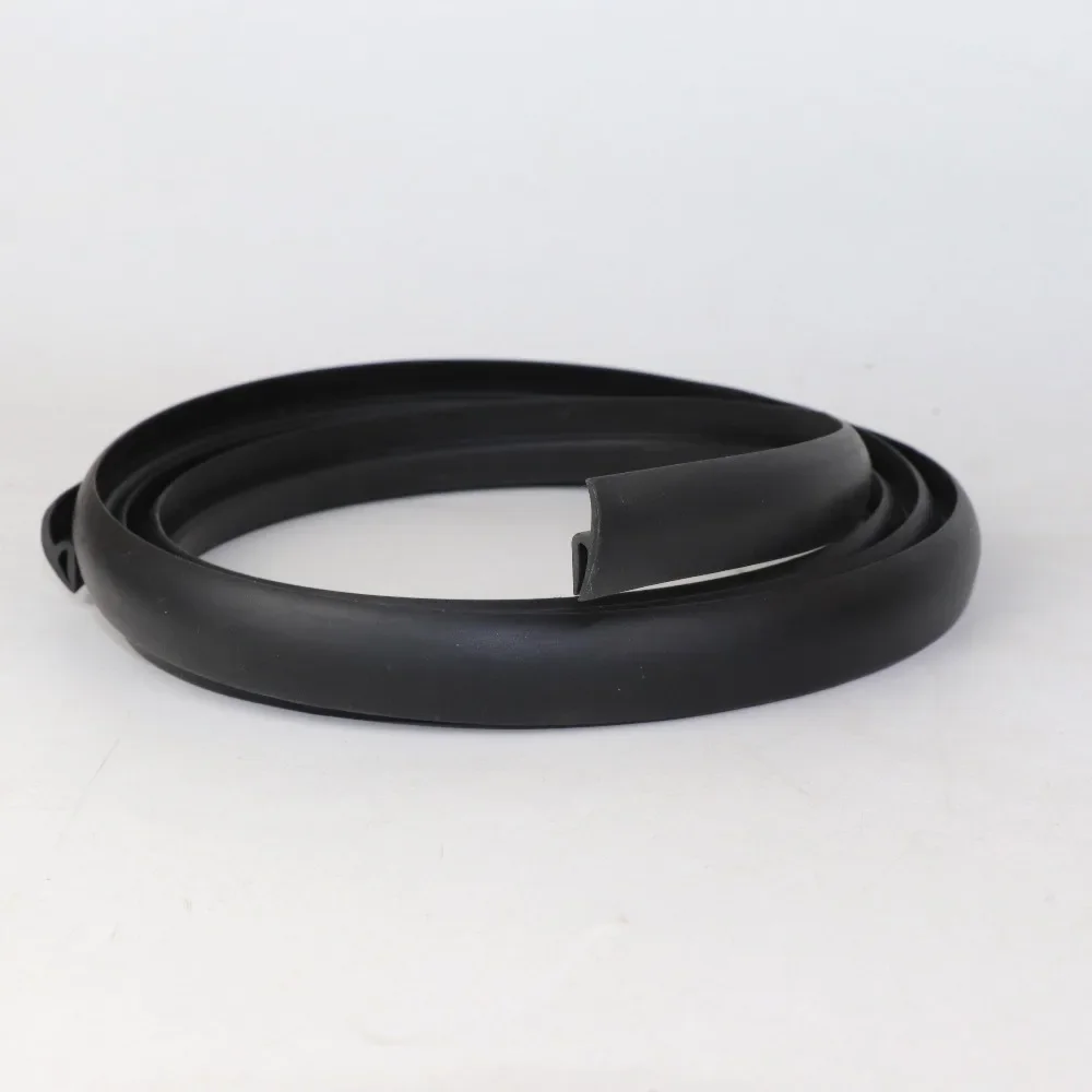 1.7m Car Rubber Seal Strips Seal Protector Sticker Window Edge Windshield Roof Rubber Sealing Strip Noise Insulation Accessories
