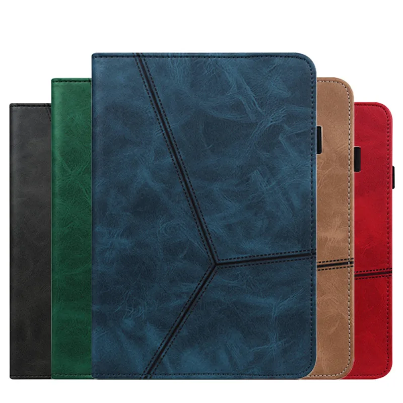 Funda De Cuero Pu Con Relieve Para Tableta Samsung Galaxy Tab A9, 8,7, 2023, Sm-X110, Sm-X115, A9 Plus, 11 Pulgadas