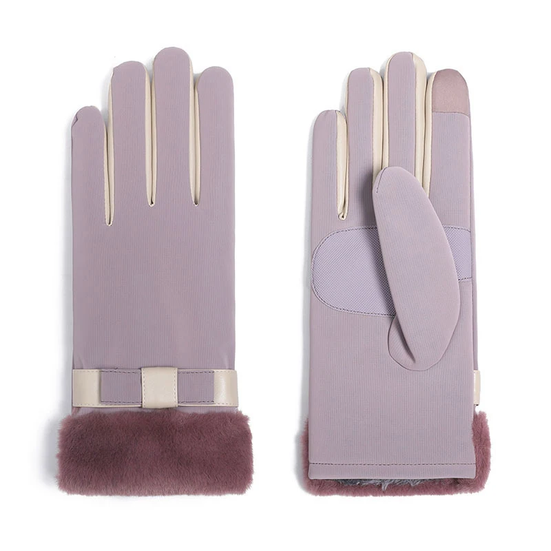 Guantes Térmicos De Invierno Para Mujer, Manoplas Con Forro Polar