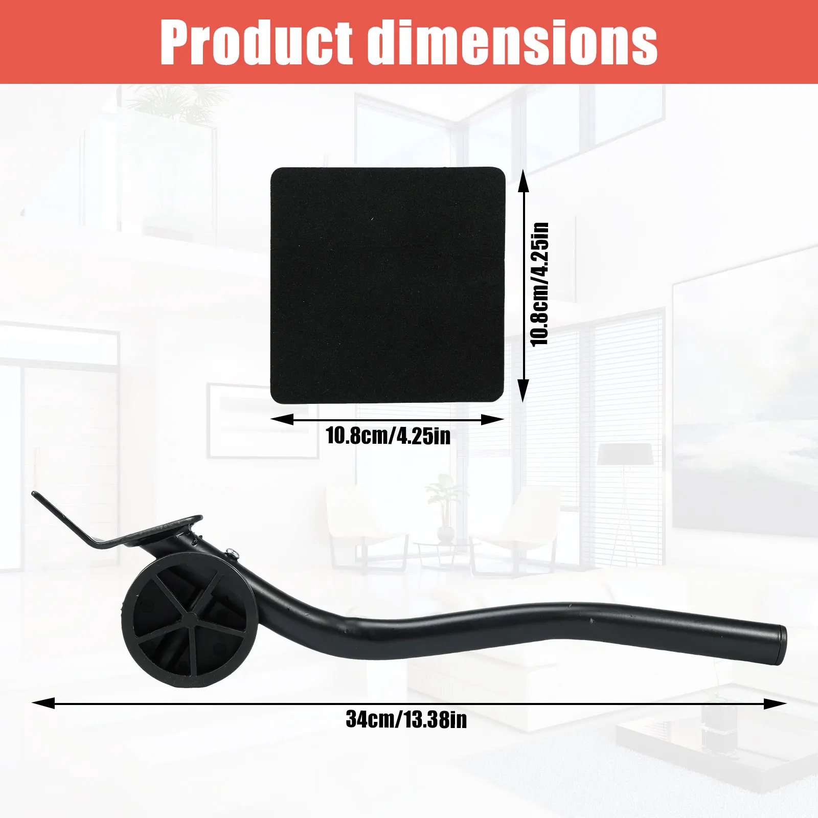 Furniture Lifting Machine 5Pcs New Furniture Lifter Mover Tool 4 Sliders 1 Wheel Bar for Lifting Moving Furniture Helper Transport Tool Bearing 400/600KG