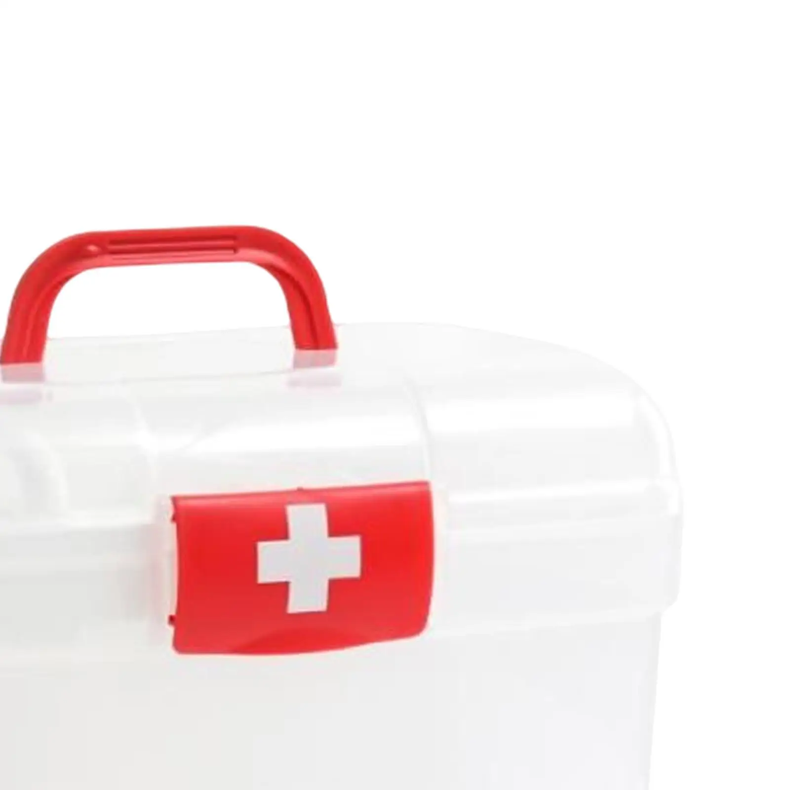 

First Aid Storage Box Multipurpose First Aid Case for Arts Crafts Family L