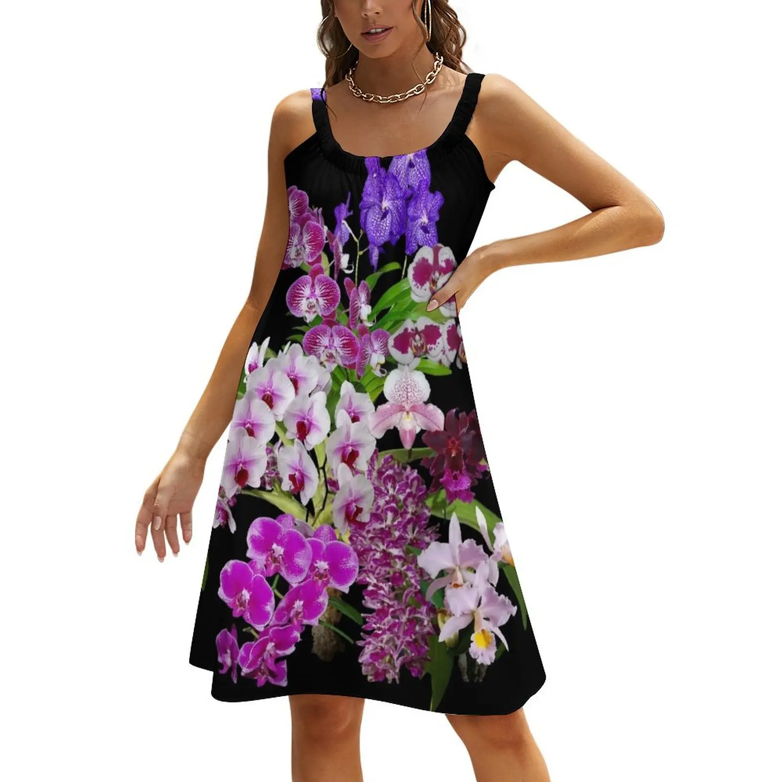 

Orchids - Cool and Restful Colors! Beach Sling Skirt Woman dresses women's evening dresses 2024 elegant women's sets