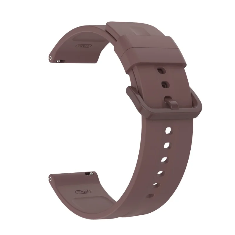 Silicone Sports Strap - Premium Soft Wristband, 22mm