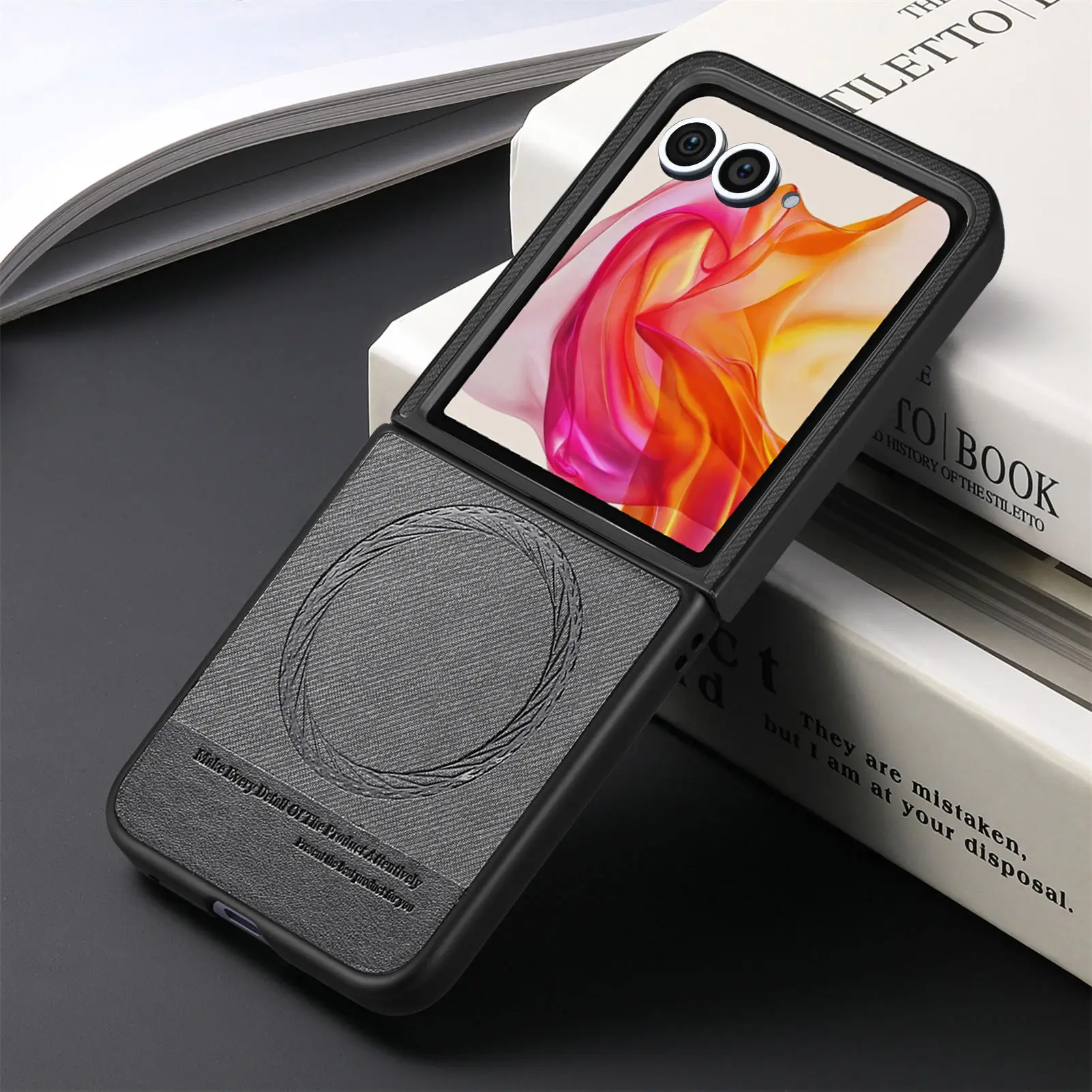 Magnetic Fabric Texture Shockproof Case with Magsafe Compatibility