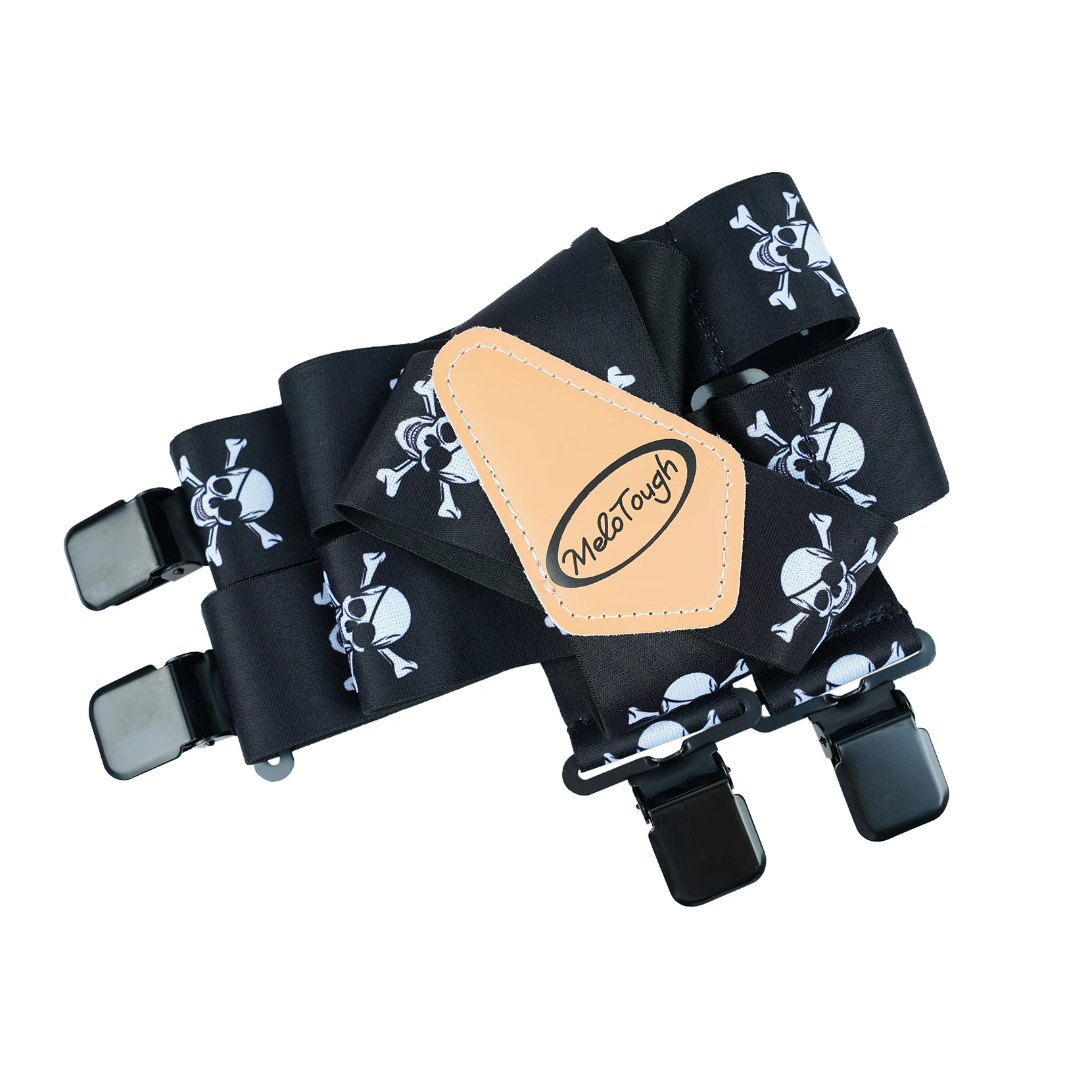 Bretelle Per Salopette Da Sci Olata - Regolabili A Forma Di X O Y, Con Clip In Metallo E Rinforzi In Pelle | Unisex - Foto 4