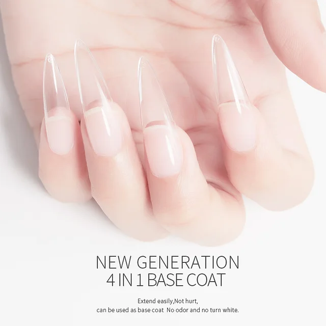 4 In 1 Base Coat Function 15ML Soak Off LED UV Gel Nail Polish Long Lasting Nails Tip Glue Art Tools Varnish Lacquer 5