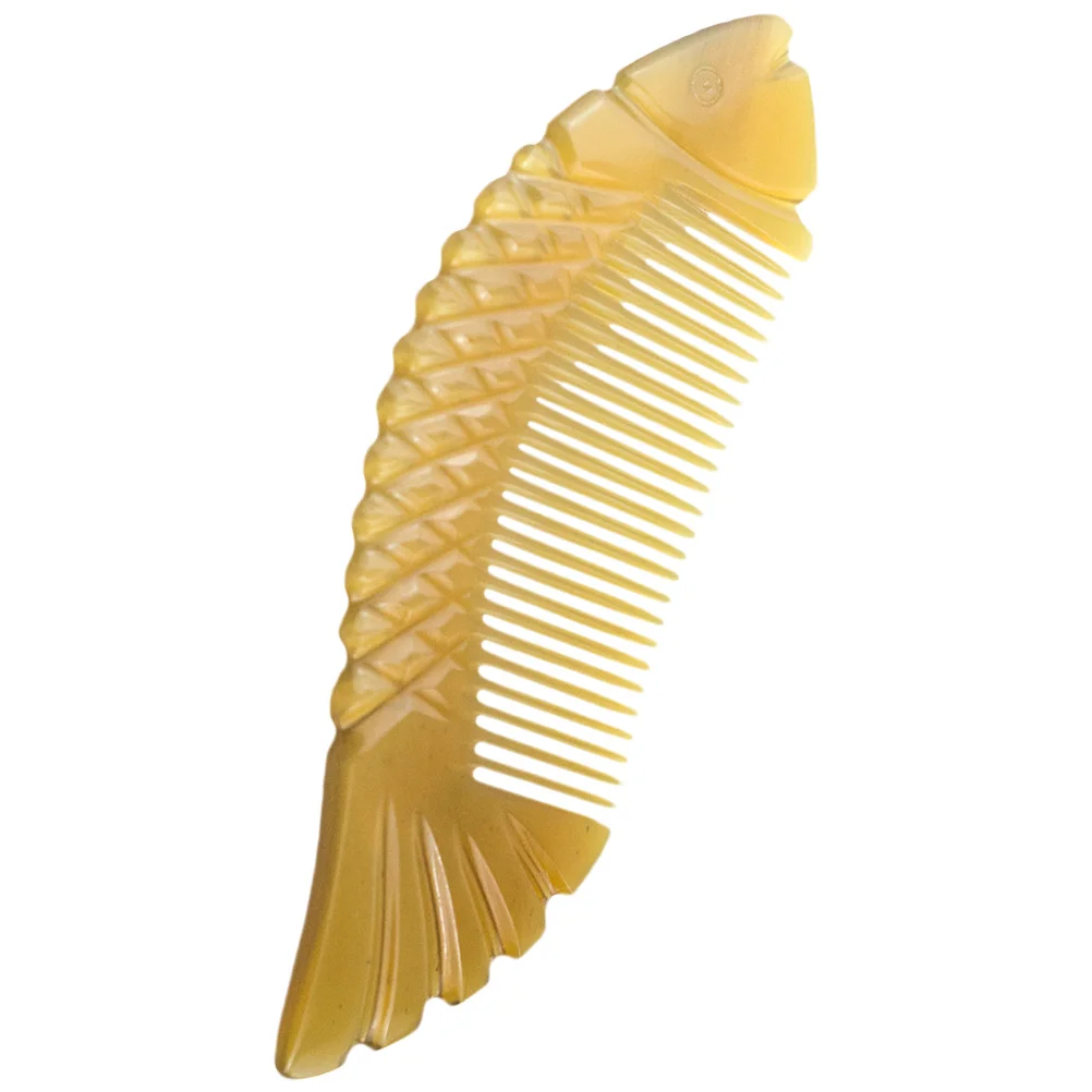 Tool Horn Comb Scalp Detangler Hair Pick Craft Care Combs for Women Massage Women's [fila]essential women pick 1