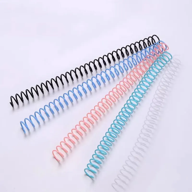A4 Metal Binder Spiral 30-hole Loose-Leaf Binding Rings 12mm Single Coil Spring Spiral Punch 5pcs For Notebook School Supplies