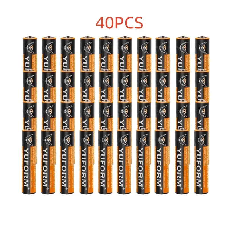 AAA Disposable Dry Battery 40PCS For Led Light Toy