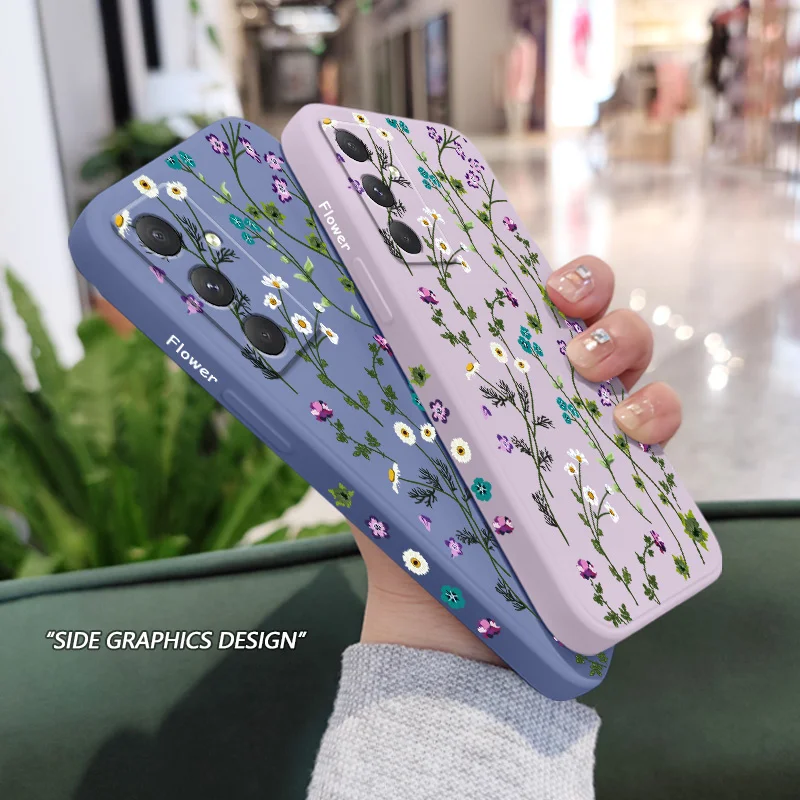 Fresh Flower Vine Design Phone Case Cover