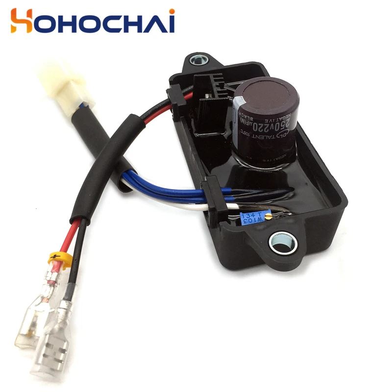 1-3kw 발전기 AVR GTDK AVR2.5-1n8ae 단상 6선 250V/220UF 자동 전압 조정기 AVR2.5-1N 발전기 부품