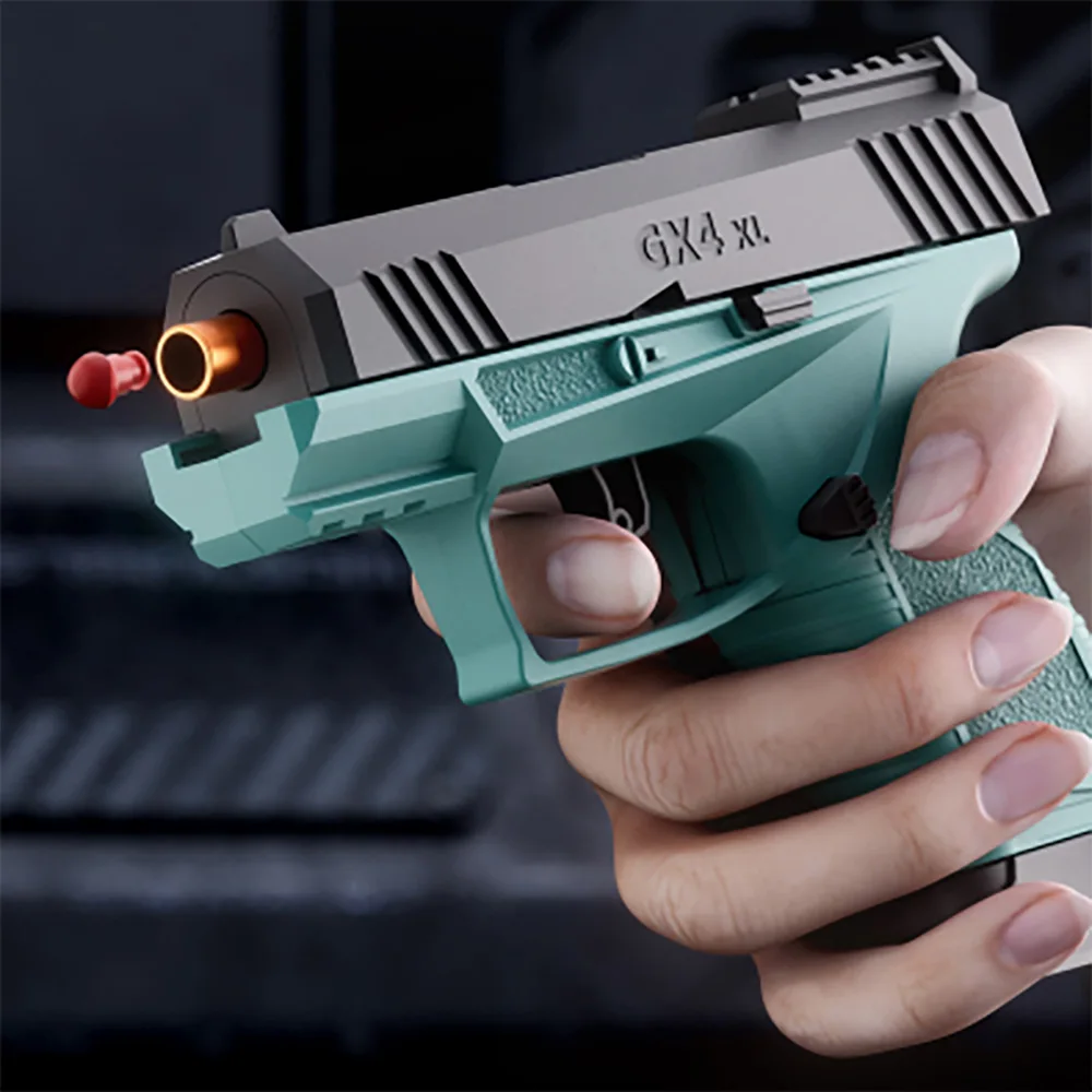 GX4 Pistol Ejecting Shells Toy Guns For Adults Boys Stress Shot Gun Birthday Gift Dropship TikTok 6