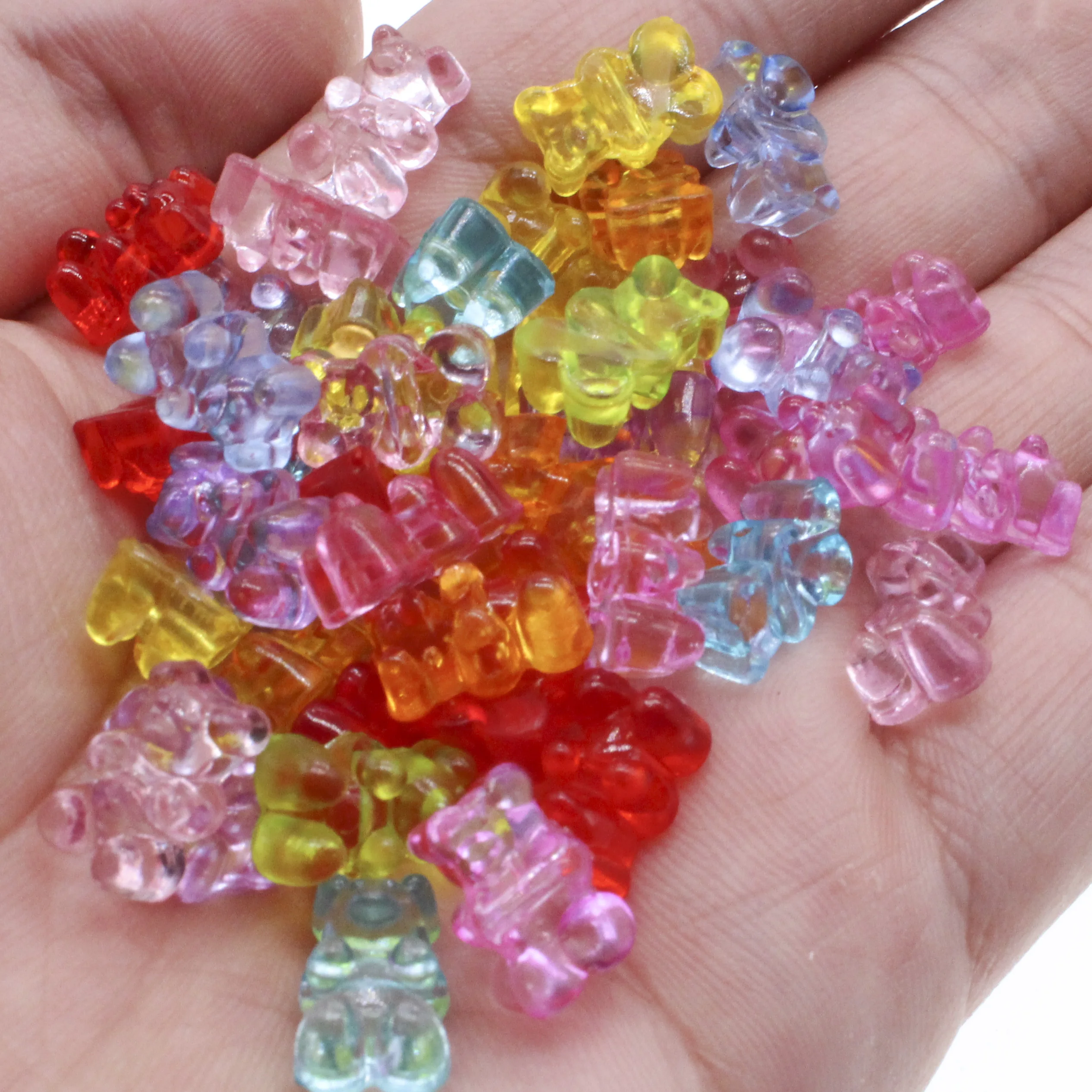 5 20mm Honey Yellow Resin Gummy Bear Charms by Smileyboy Beads | Michaels