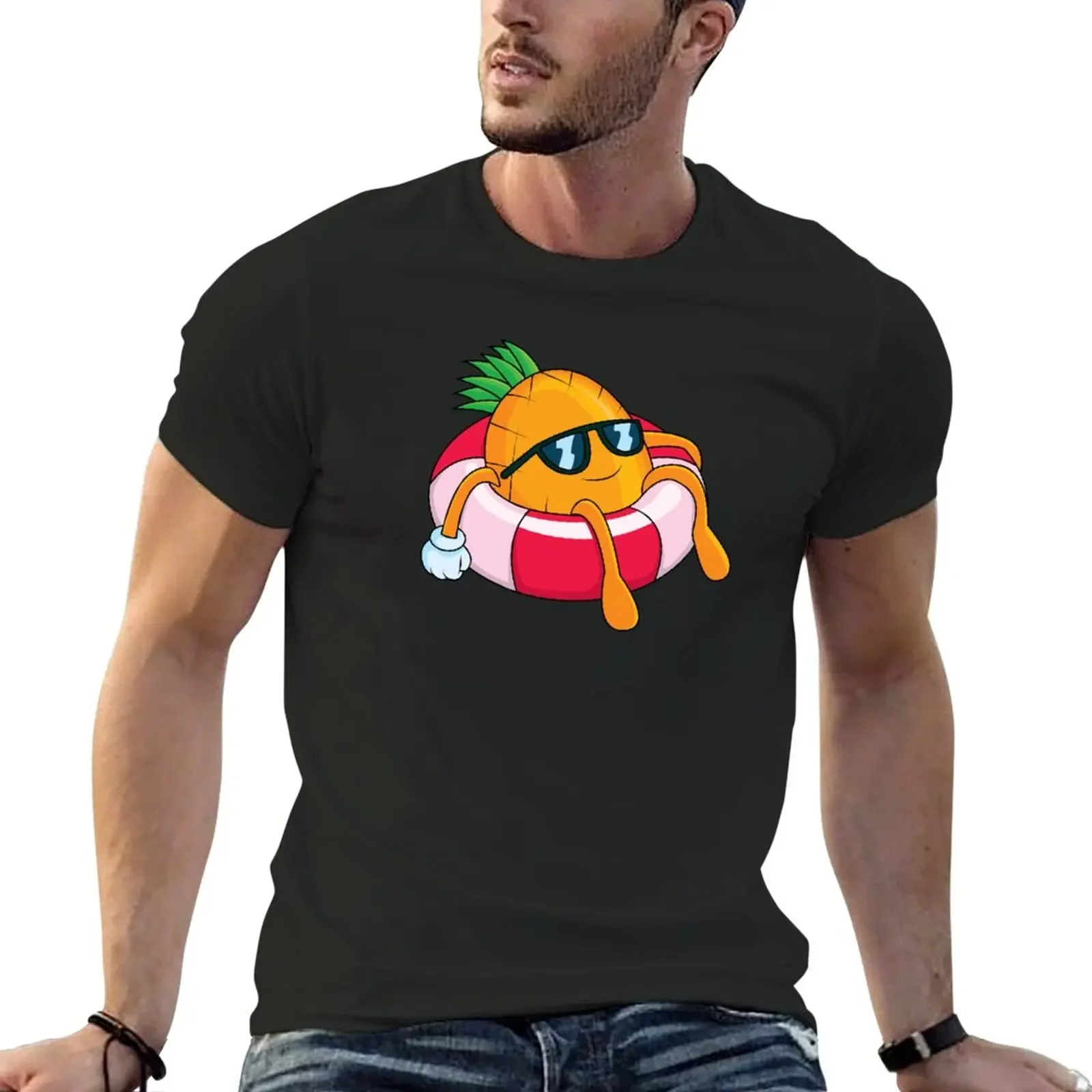 

Pineapple chill T-Shirt boys whites cute tops men clothes